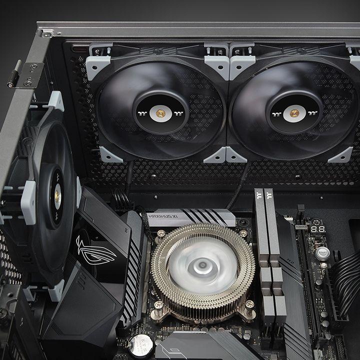 Ftohës Thermaltake Toughfan 12 (CL-F117-PL12BL-A), 120 mm