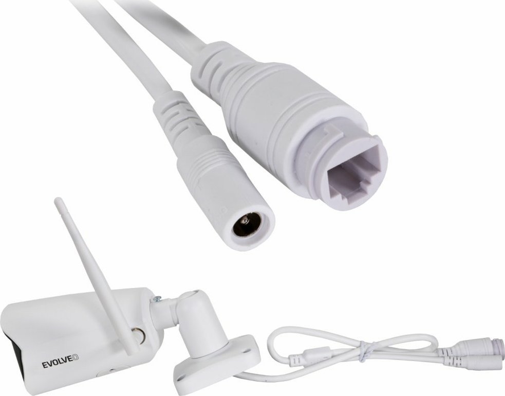 Kamera IP Evolveo Detective WIP 2M SMART, Wi-Fi, FULL HD, IP66, e bardhë