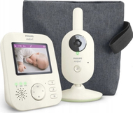 Baby monitor Philips AVENT Advanced SCD882/26, ekran me ngjyra, video me komunikim dykahësh, i bardhë
