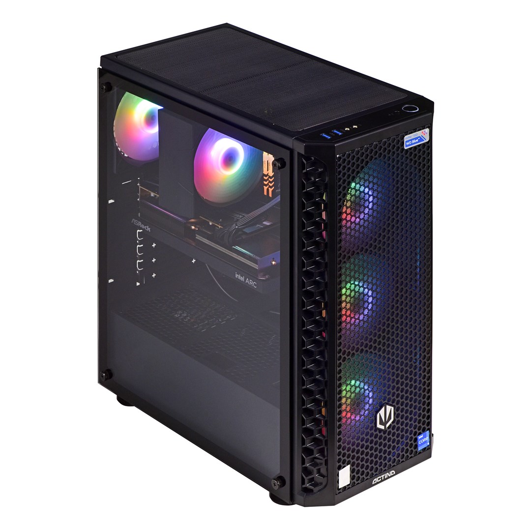 PC gaming Actina, Intel Core i5-13400F, 32GB RAM, 2TB SSD, RTX 4070 SUPER, i zi