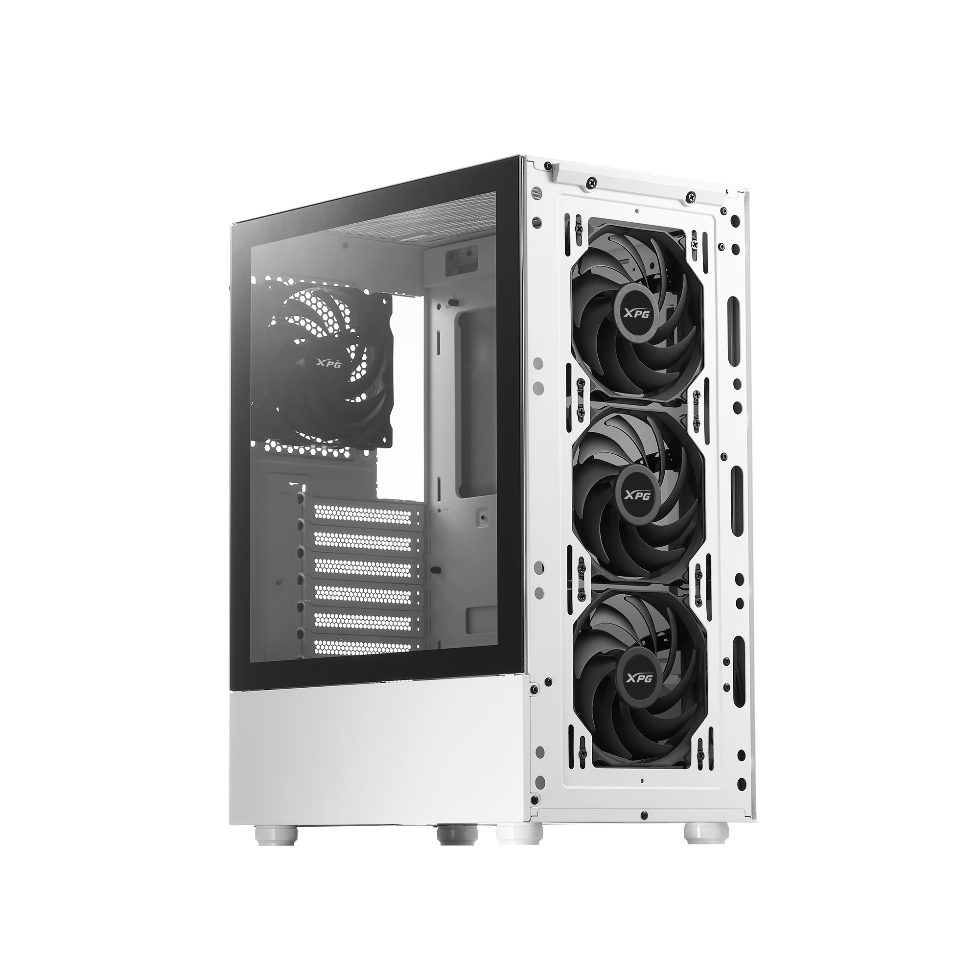 Kasë Adata XPG VALOR MESH, Midi Tower, e bardhë
