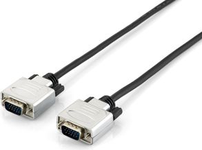 Kabllo Equip D-Sub (VGA) - D-Sub (VGA), 30m, e bardhë/ e zezë (118867)