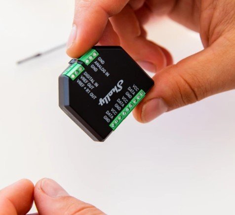 Modul zgjerues Shelly Plus Add-On, për matje temperature dhe lagështie