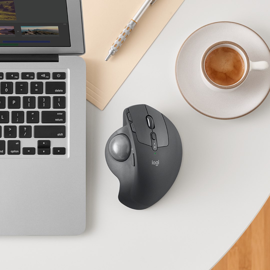 Maus Logitech MX Ergo, RF Wireless+Bluetooth, ergonomik, i zi