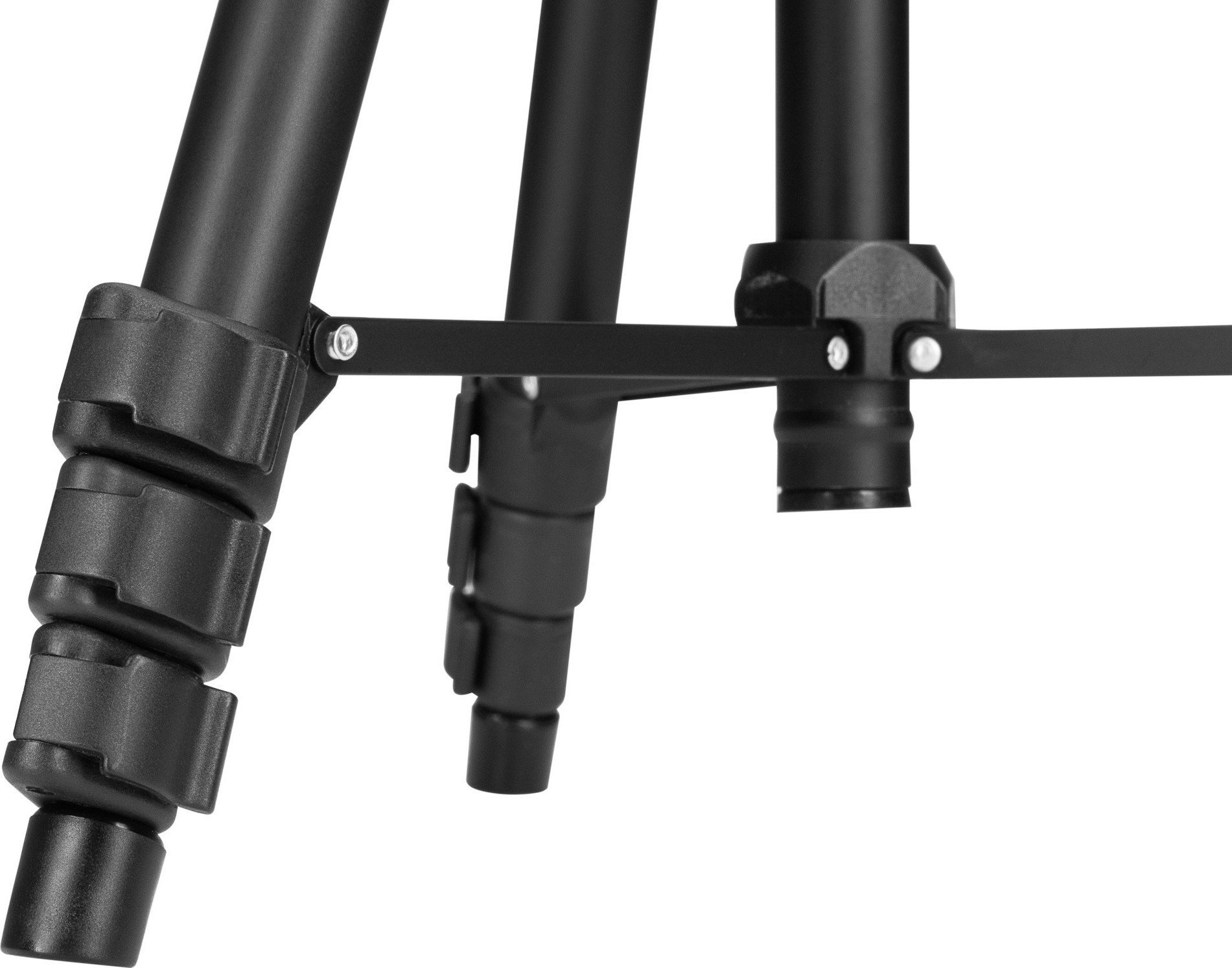 Tripod për kamera Camrock TA30, lartësia 125 cm, kapacitet 1 kg, i zi