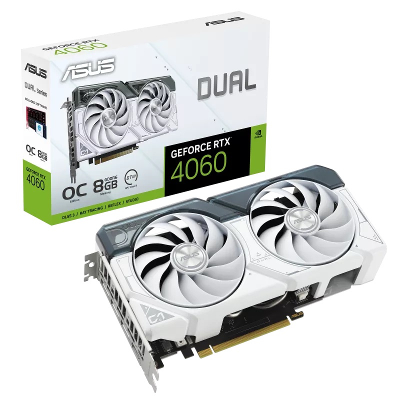 Kartë grafike Asus GeForce RTX 4060 Eagle Ice, 8 GB