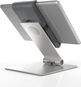 Стенд за таблет за маса Durable Tablet Holder 893023, 7\" 13\", ротирање 360°, сива
