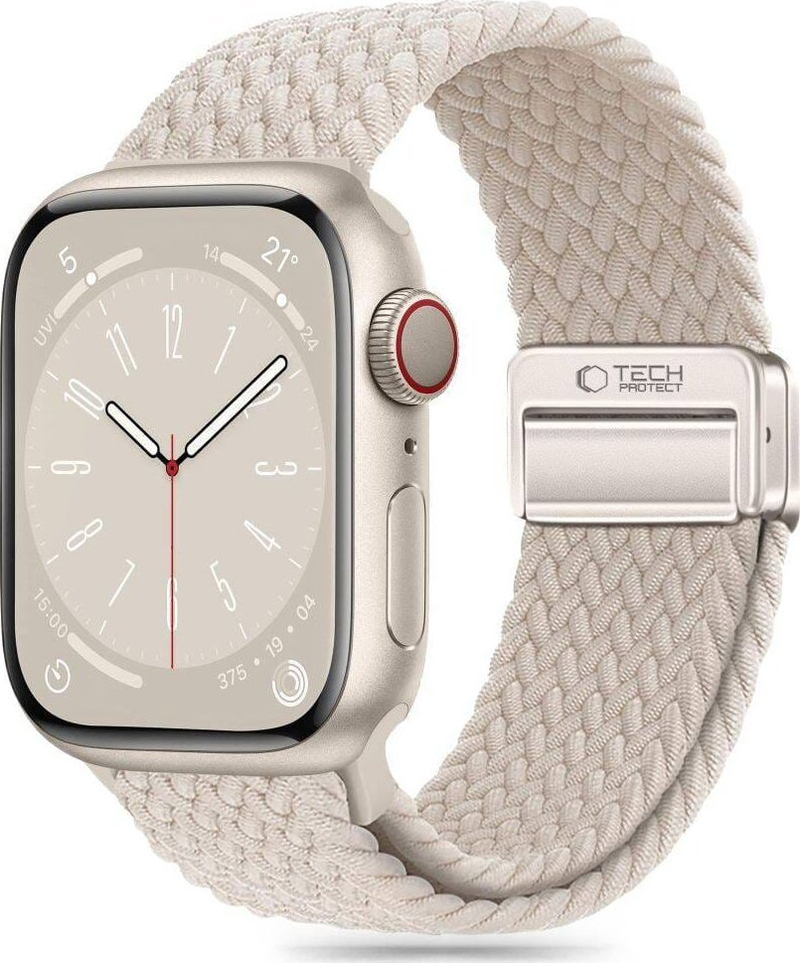 Rrip najloni Tech-Protect Nylonmag për Apple Watch, 42 44 45 49mm, i zi