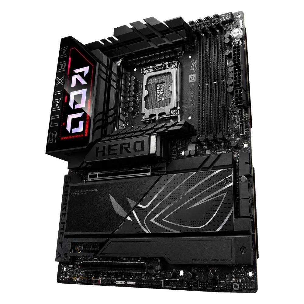 Pllakë amë ASUS ROG Maximus Z890 HERO, LGA 1851, ATX, DDR5, e zezë