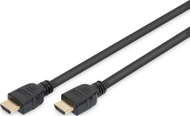Kabllo HDMI Digitus DB-330124-010-S, 1m, Ultra High Speed, e zezë