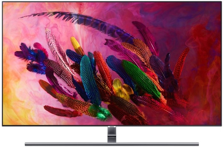 Televizor Samsung QE65Q7FN, 65" (163cm), 4K UHD, i zi / argjendtë