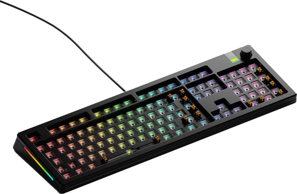 Tastierë Glorious GMMK 3 Pro Barebones, 100%, ISO, e zezë