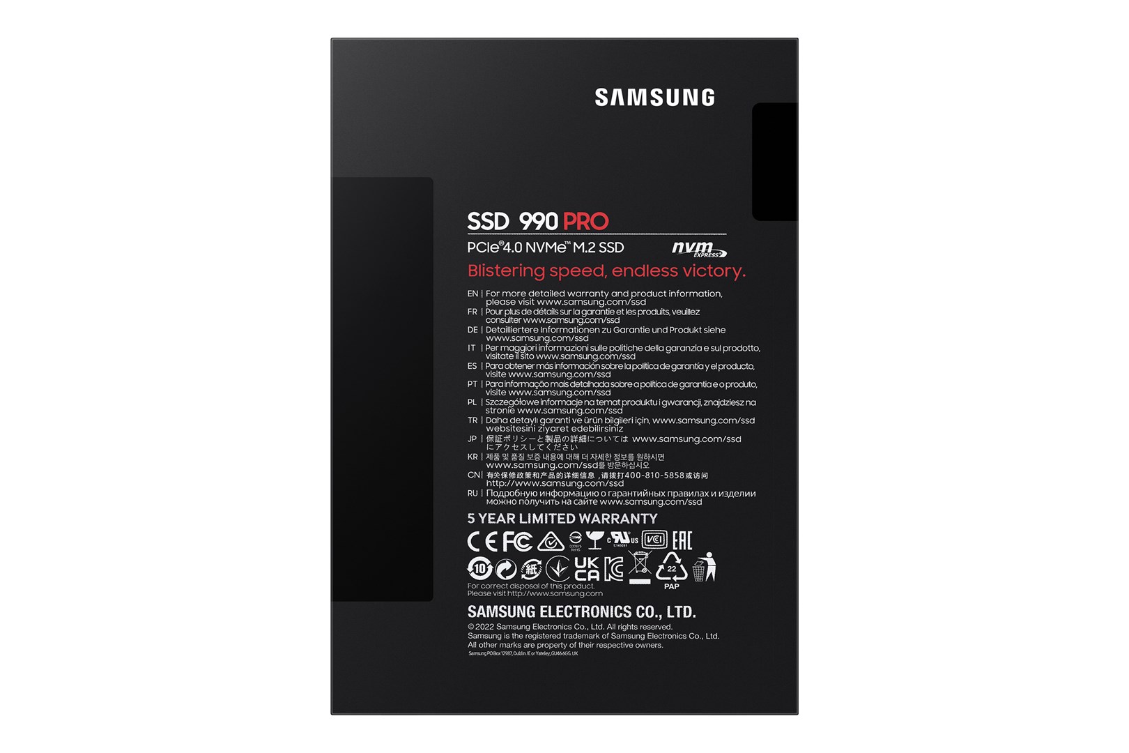 Disk SSD Samsung 990 PRO, M.2, 4TB, PCIe 4.0