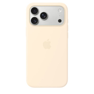 Apple iPhone 17 Pro Max Silicone Case with MagSafe, Vanilla (SEASONAL)