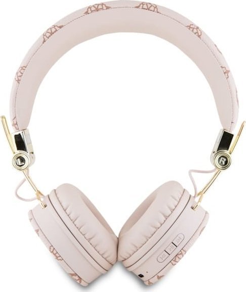Kufje Bluetooth Guess GUBH70EPOSMW, on ear, ENC, kafe