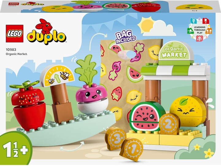 Set LEGO® DUPLO® 10983 Organic Farmers Market, 40 pjesë
