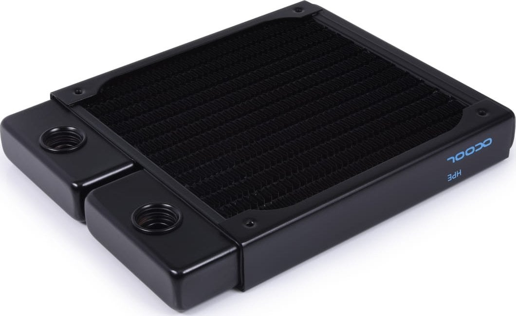 Radiator ftohës Alphacool NexXxoS ST20 HPE 120mm, bakër i plotë, slim, i zi