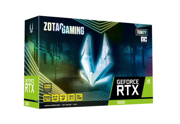 Kartelë grafike Zotac GAMING GeForce RTX 3080 Trinity OC LHR 12GB NVIDIA GDDR6X