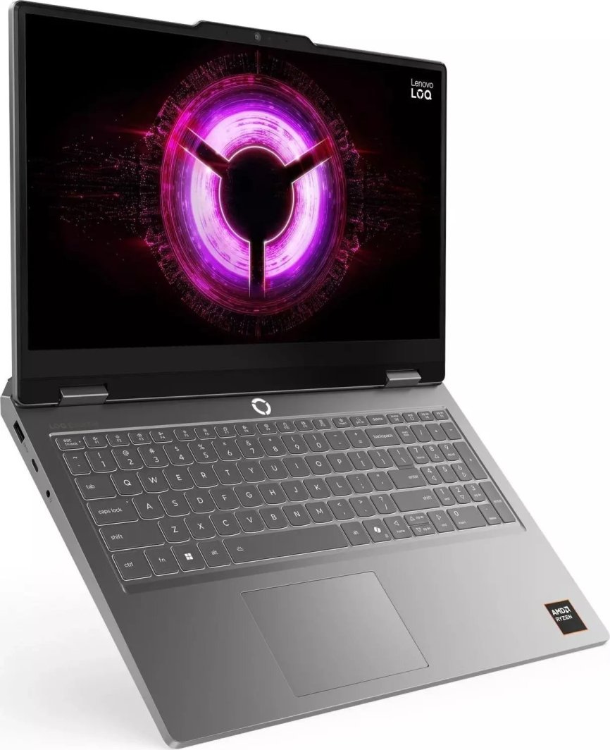 Laptopi Lenovo LOQ Essential 15ARP11, Ryzen 7 170, 16GB, 512GB SSD, RTX 5060, 144Hz, i hirtë