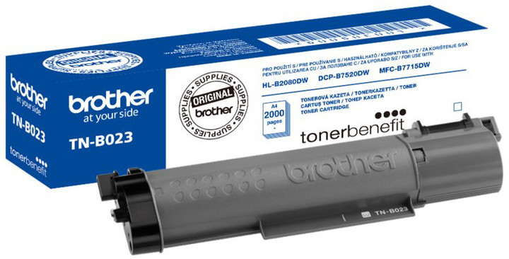 Toner për printer Brother TN-B023, i zi
