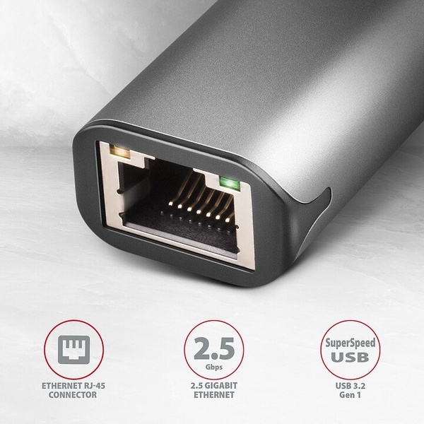 [OUTLET] Përshtatës Ethernet AXAGON ADE-25RC