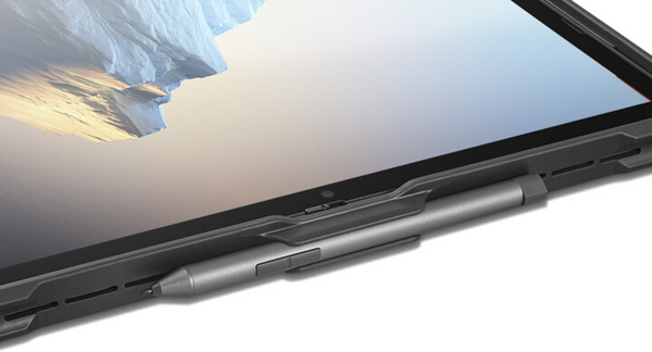 Mbrojtëse e pasme Lenovo për ThinkPad X12 tablet, e zezë