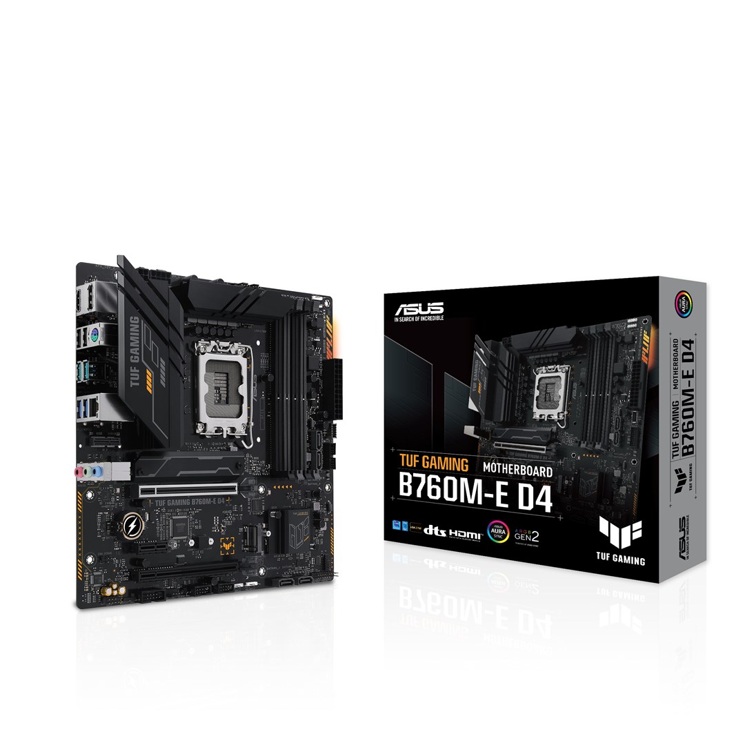 Матична плоча ASUS TUF Gaming B760M-E D4 Intel B760 LGA 1700 micro ATX