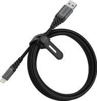 Kabllo USB OtterBox USB A në Lightning, 2m, i zi