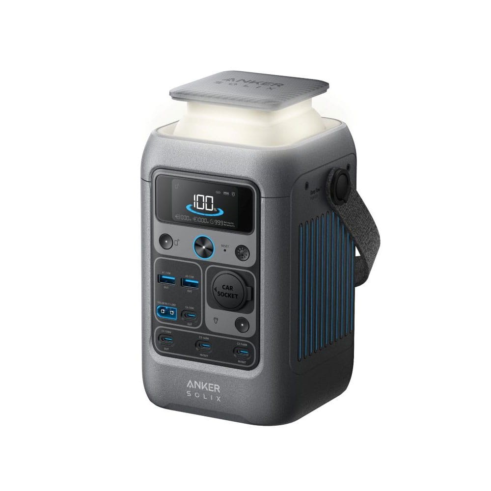 Stacion energjie portativ Anker Solix C300X, 300W, 288Wh, gri