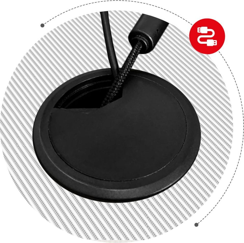 Tavolinë kompjuteri Huzaro Hero 2.5, 120 x 60 cm, e bardhë