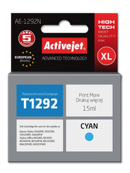 Ngjyrë për printer Activejet AE-1292N (zëvendësim për Epson T1292), 15 ml, e kaltër