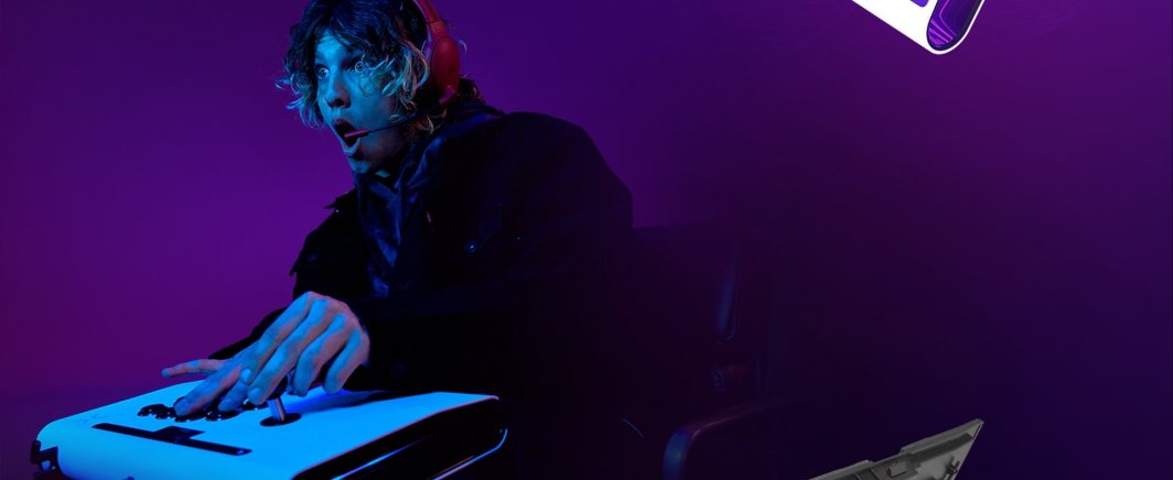 Kontroller Victrix PS5 Pro FS Arcade Fight, me kabllo, i bardhë