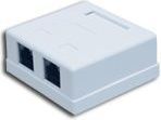 Prizë rrjeti Alantec GN004, Cat.5e, 2xRJ45, e bardhë