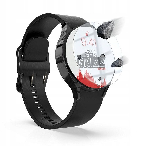 Xham mbrojtës Grizz HybridGlass për CMF Watch Pro 2, 2 copë, transparent
