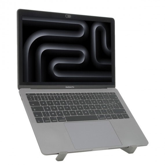 Stendë laptopi Mobilis Ergonomic Foldable, alumini, deri 17", e zezë