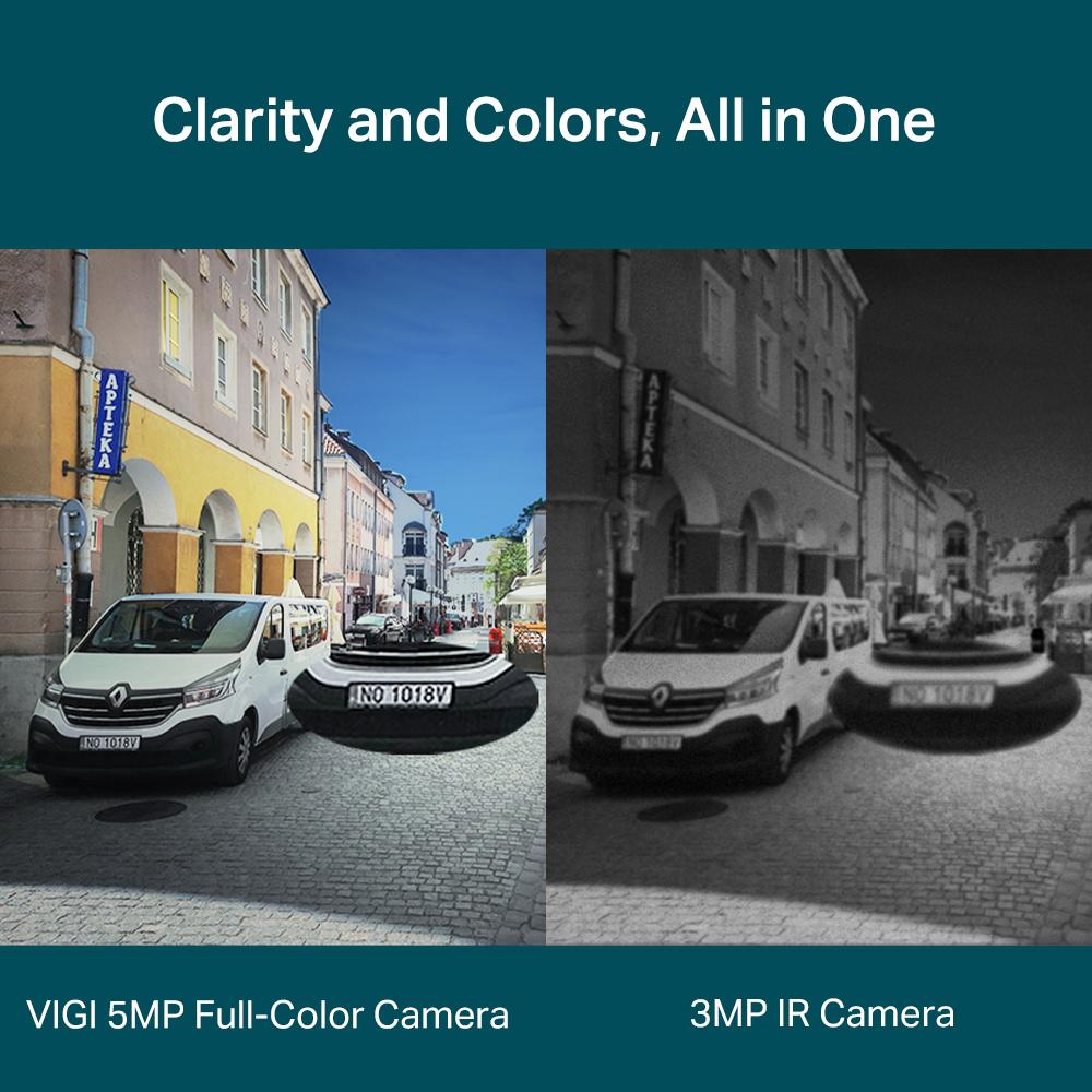 Kamerë sigurie TP-Link VIGI C350 4mm, 5MP, Full Color, e bardhë
