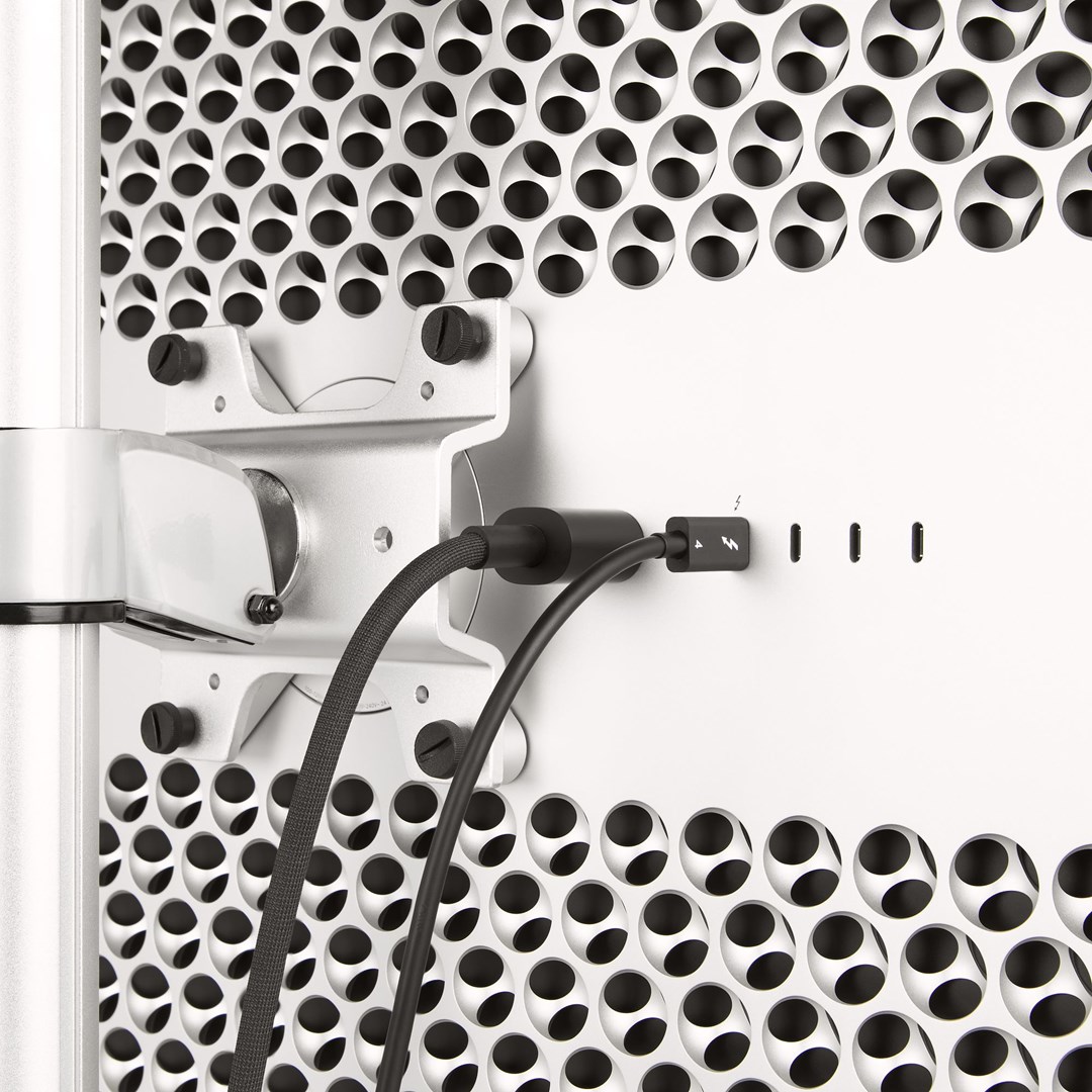 Kabllo Thunderbolt 4 StarTech.com, 3ft, 40Gbps, 100W, e zezë