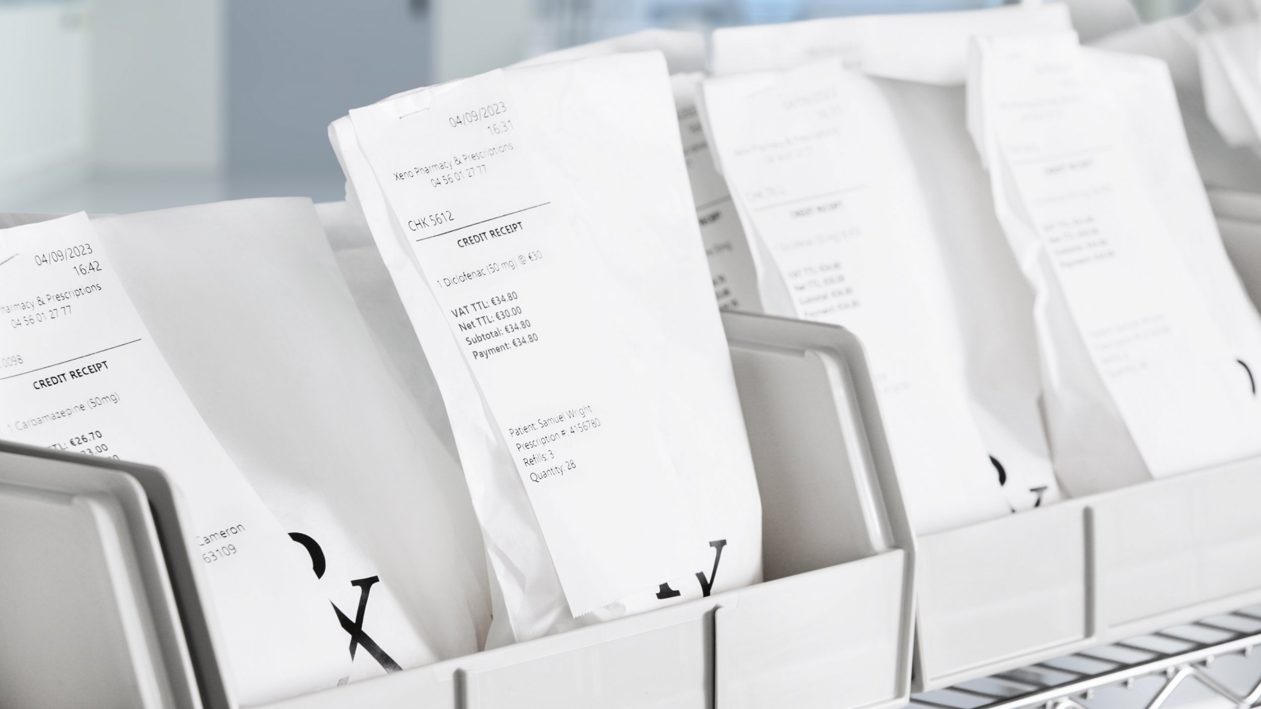 Rroll letre i vazhdueshëm Dymo LabelWriter 2191636, letër e bardhë, 57 mm