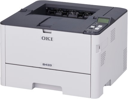 Printer lazer OKI B433dn, bardh e zi, rrjetë, i bardhë