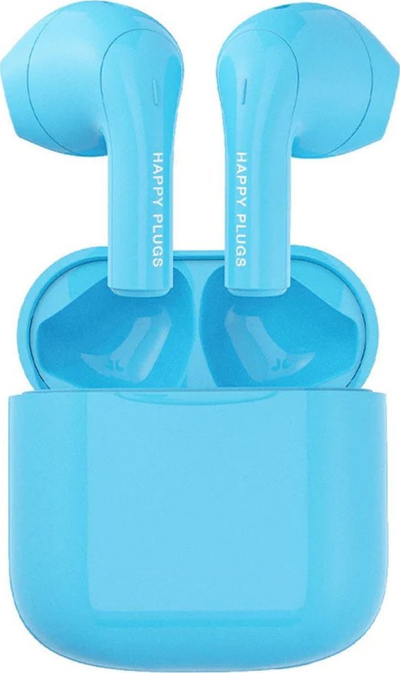 Kufje pa tela Happy Plugs Joy, True Wireless, ENC, blu