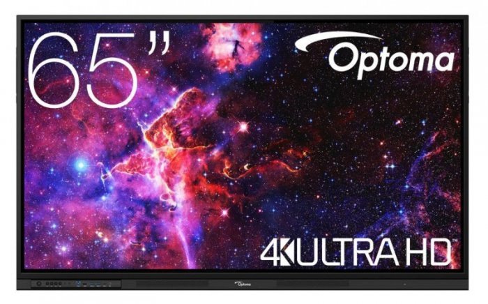 Ekran interaktiv Optoma 3653RK, 65", 4K, i zi