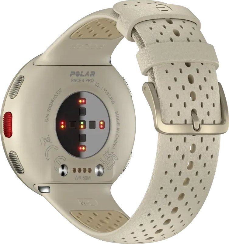 Спортски часовник Polar Pacer Pro SZ, GPS, мерење на срцев ритам, сив