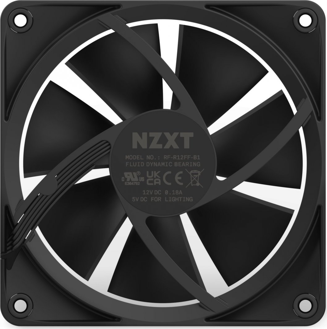Ftohës Nzxt F120 RGB (RF-R12SF-B1)