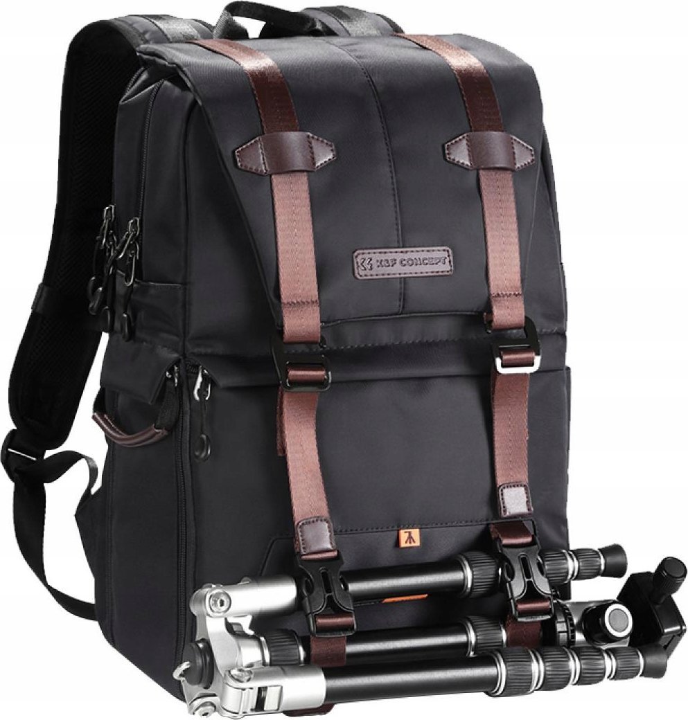 Ранец за фотографска опрема K&amp;F Concept Foto 20L KF13.092, за DSLR и лаптоп 15.6", црн