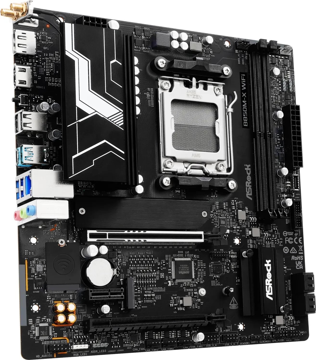 Pllake amë Asrock B850M X WiFi R2.0, AMD B850, Socket AM5, Micro ATX 3
