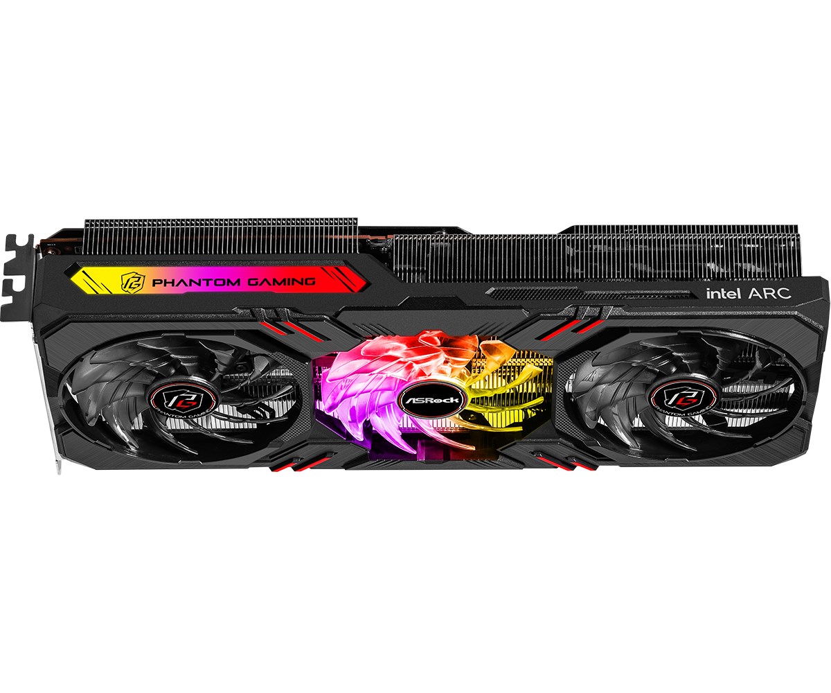 Kartelë grafike Asrock Arc A770 Phantom Gaming OC, 16GB GDDR6, e zezë