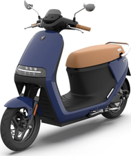 Skuter elektrik Segway Ninebot E125S, 45 km/h, dy bateri, blu