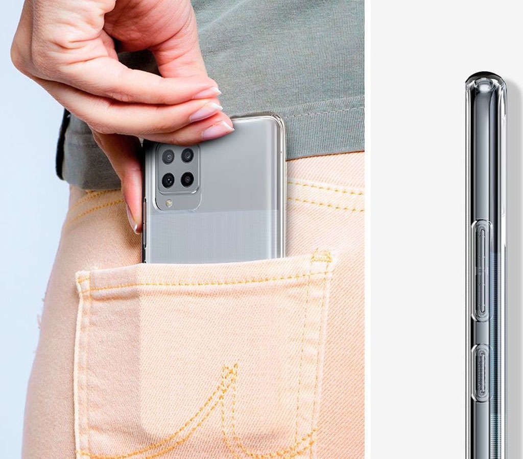Футрола Spigen Liquid Crystal за Samsung A42 5G, транспарентна