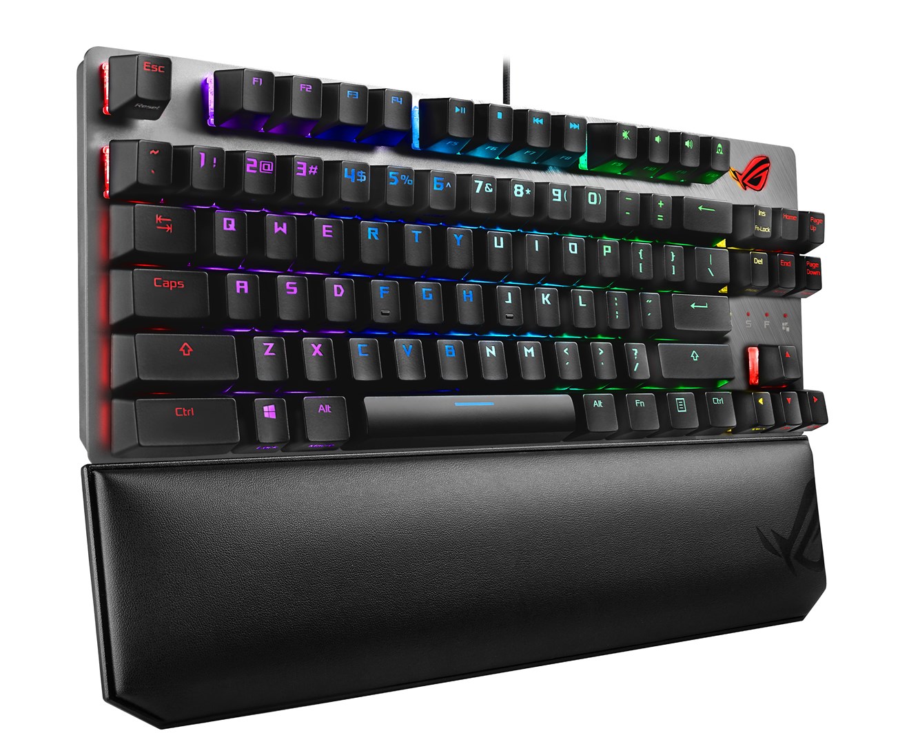 Tastierë Asus ROG Strix Scope NX TKL Deluxe, NX Brown, USB/Bluetooth, e zezë