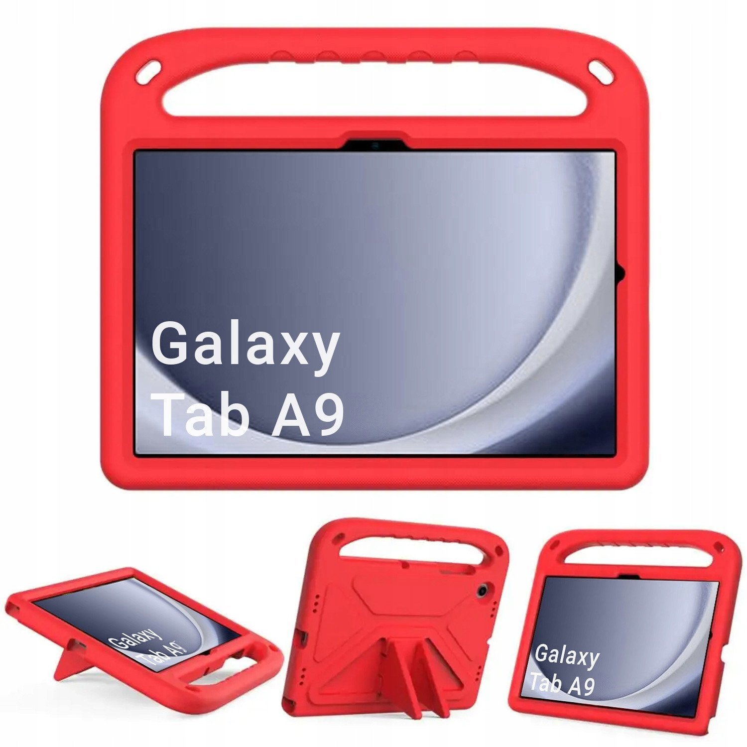 Mbulesë FunColor për tablet Samsung Galaxy Tab A9 8.7, EVA, e kuqe